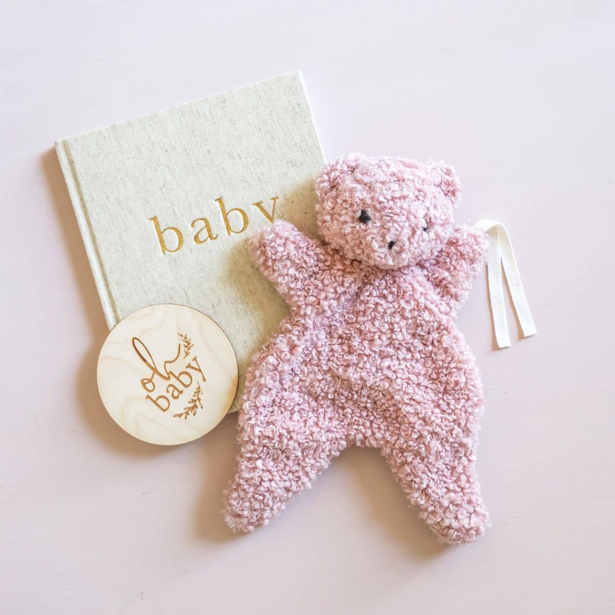 Alimrose Charlie Bear Paci Comforter - Petal - Image 2