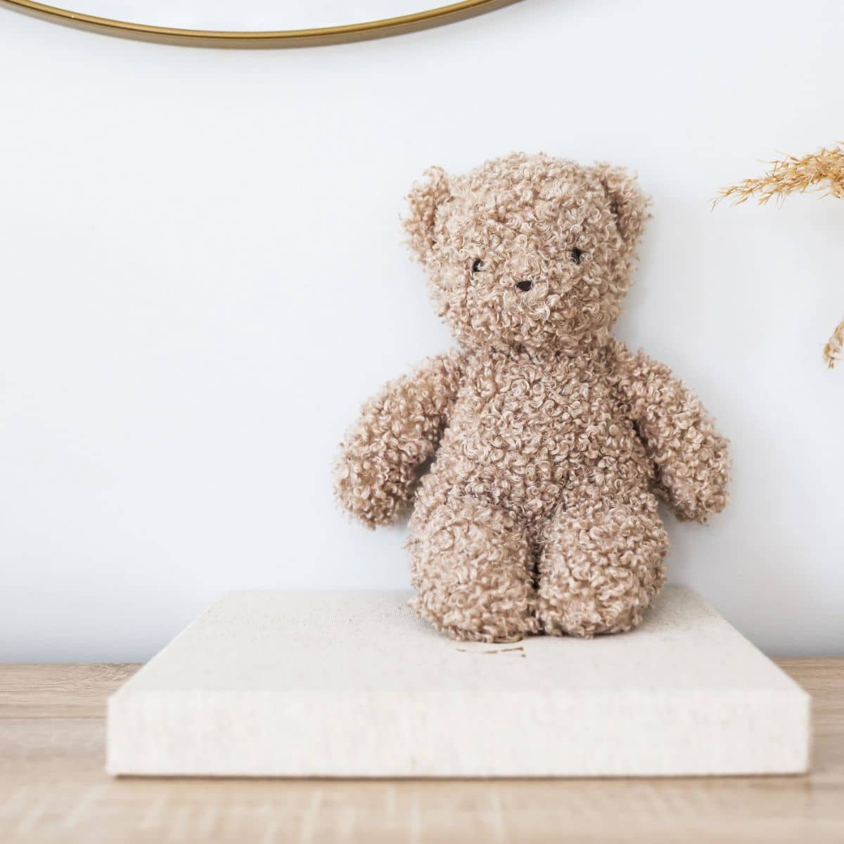 Alimrose Charlie Sherpa Baby Bear - Oatmeal - Image 3