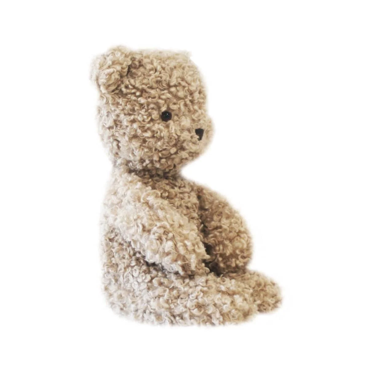 Alimrose Charlie Sherpa Baby Bear - Oatmeal - Image 4