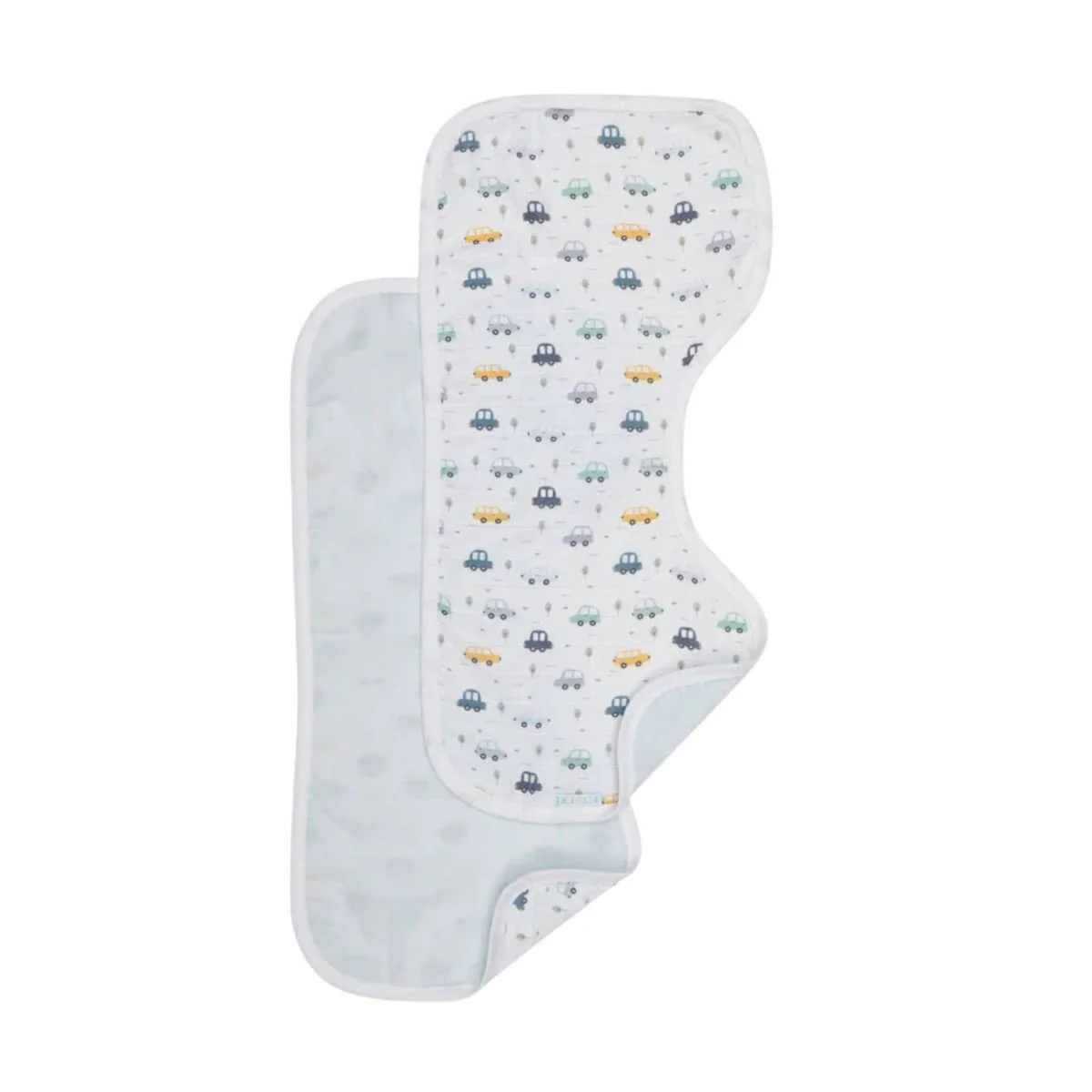 All4Ella Organic Burp Cloths - Beep Beep