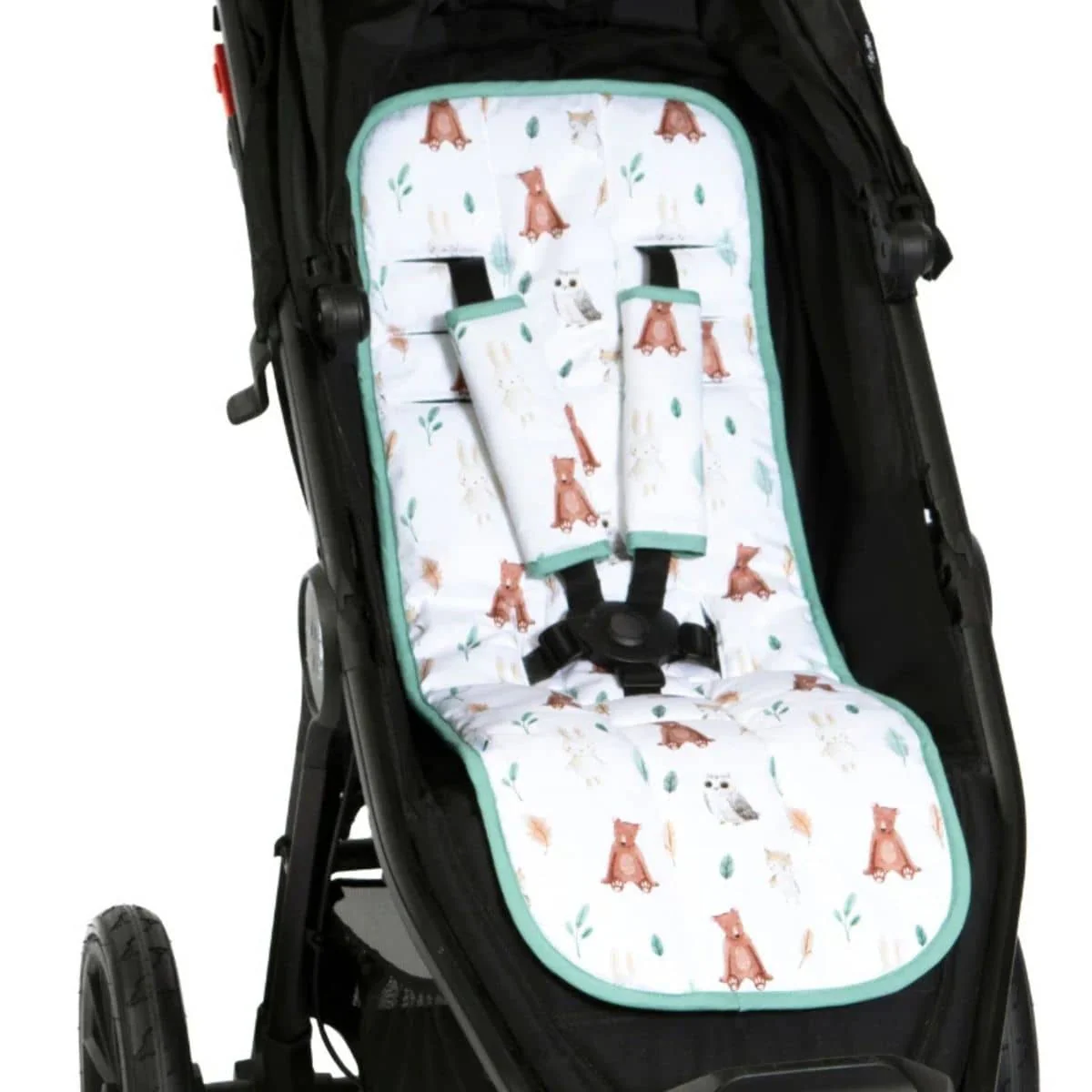 All4Ella Universal Pram Liner - Forest Friends - Image 2