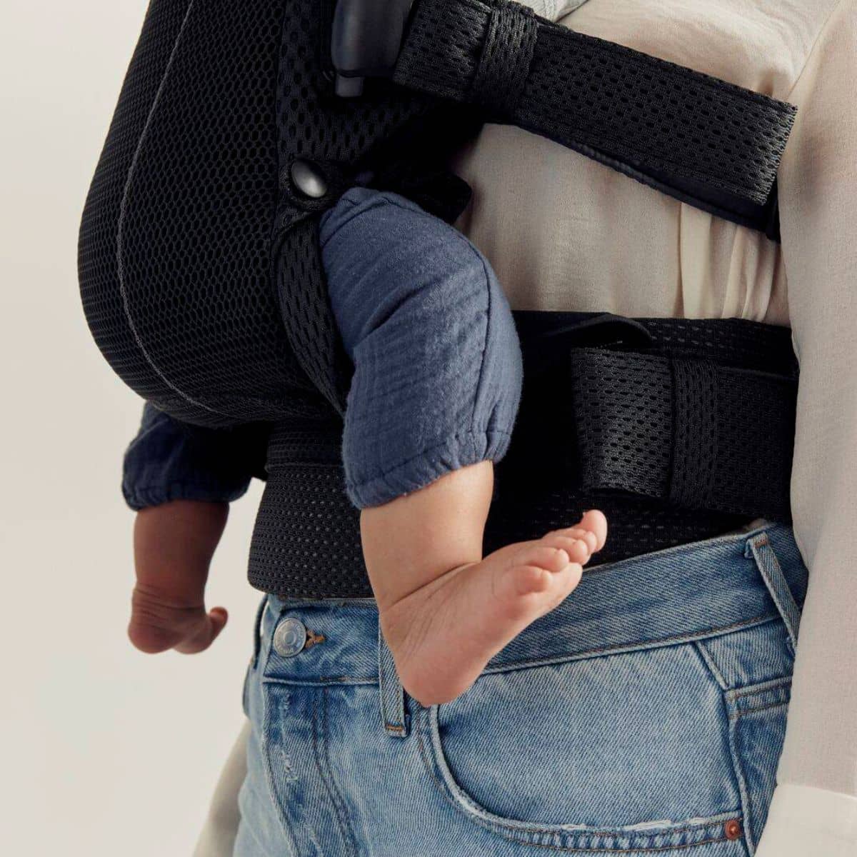 BabyBjorn Baby Carrier Harmony - Black 3D Mesh - Image 13