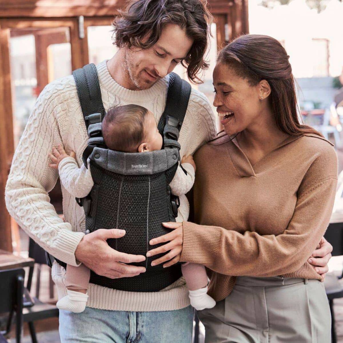 BabyBjorn Baby Carrier Harmony - Black 3D Mesh - Image 14