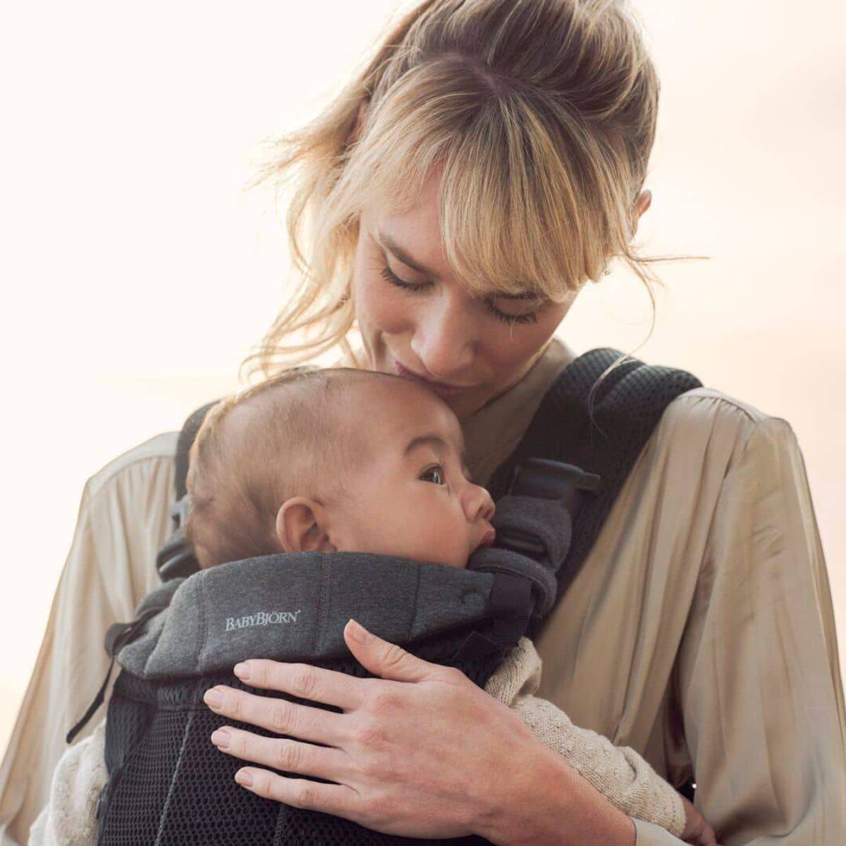 BabyBjorn Baby Carrier Harmony - Black 3D Mesh - Image 3