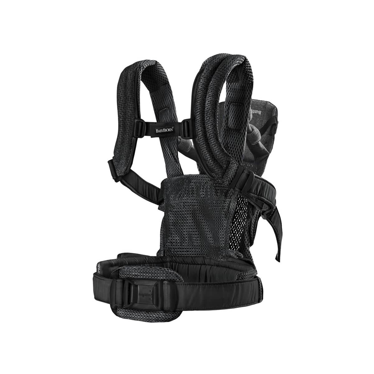 BabyBjorn Baby Carrier Harmony - Black 3D Mesh - Image 6