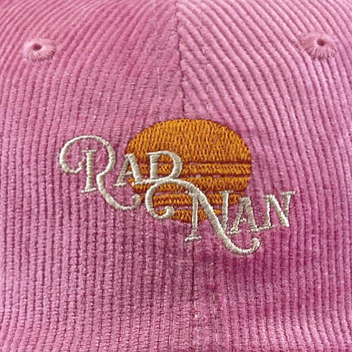 Banabae Organic Cord Pink Baseball Cap - Rad Nan - Image 3