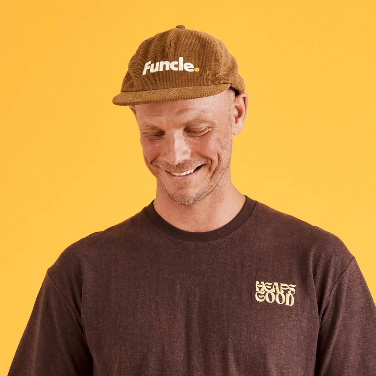 Banabae Organic Cord Tan Baseball Cap - Funcle - Image 4