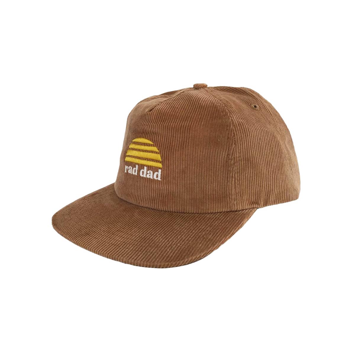 Banabae Organic Cord Tan Baseball Cap - Rad Dad - Image 4