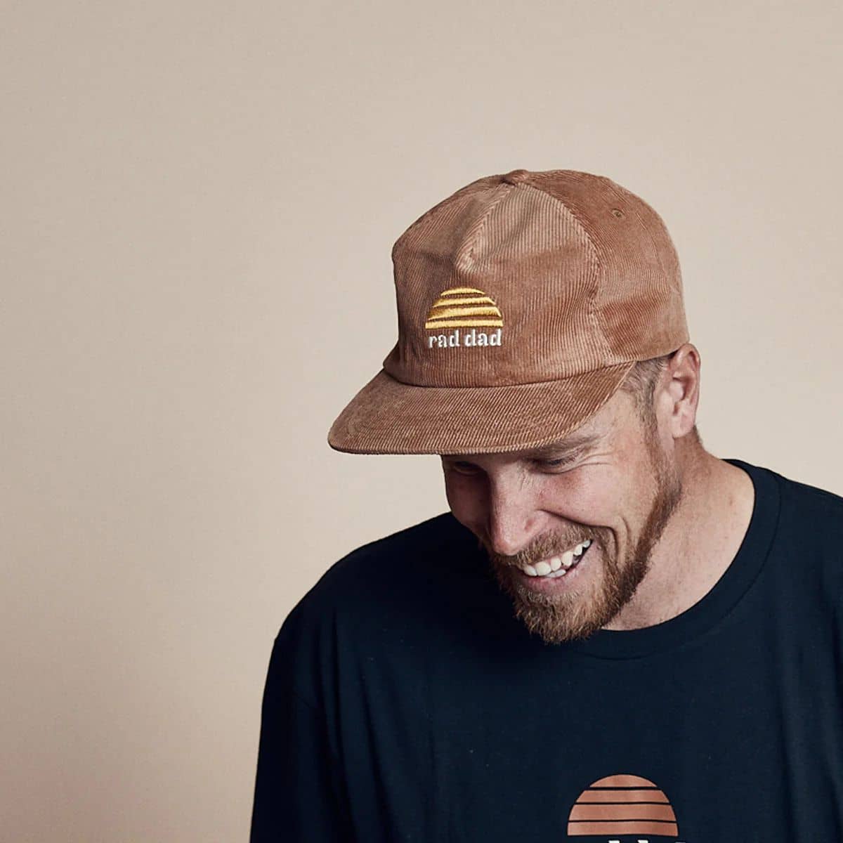 Banabae Organic Cord Tan Baseball Cap - Rad Dad - Image 5