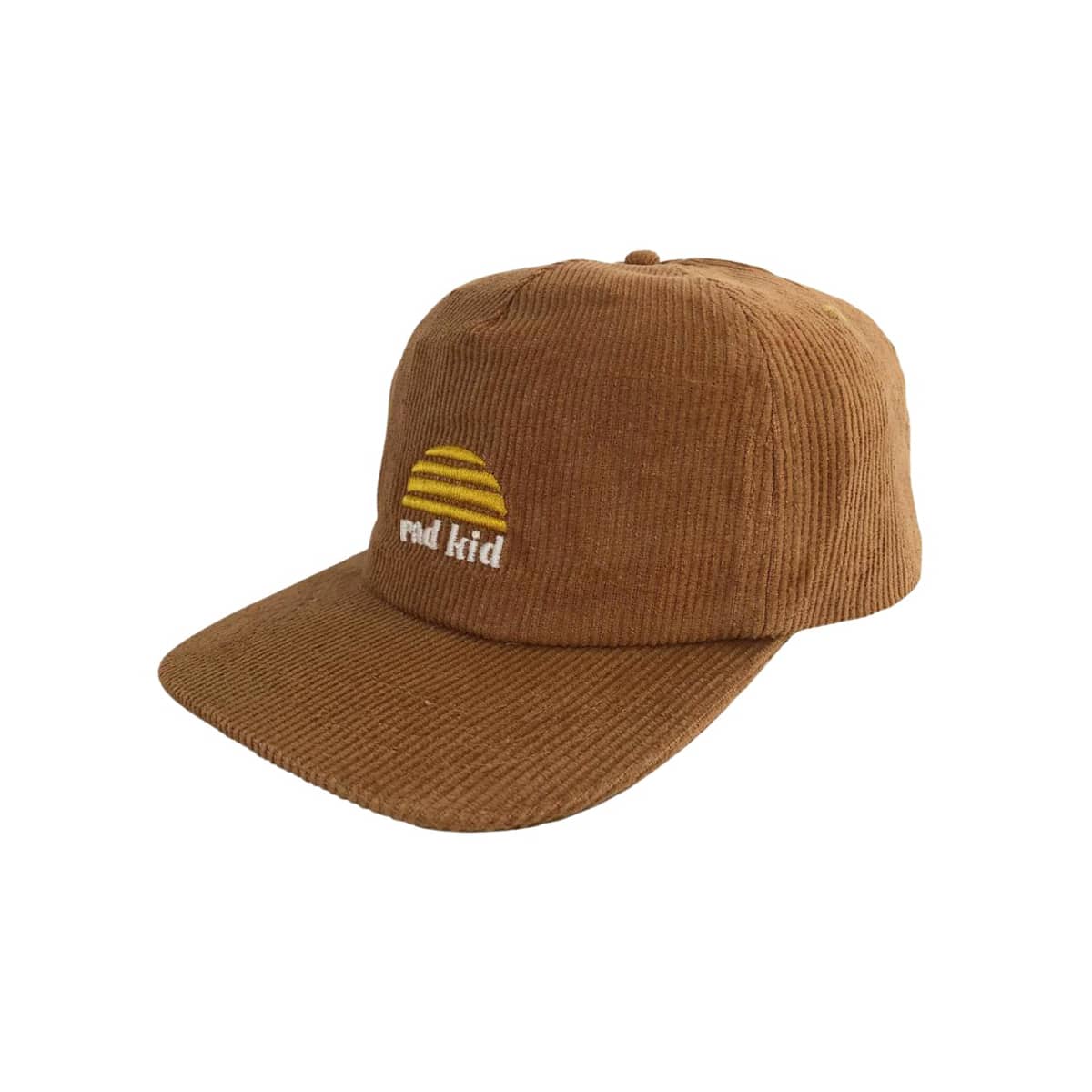 Banabae Organic Cord Tan Baseball Cap - Rad Kid - Image 3