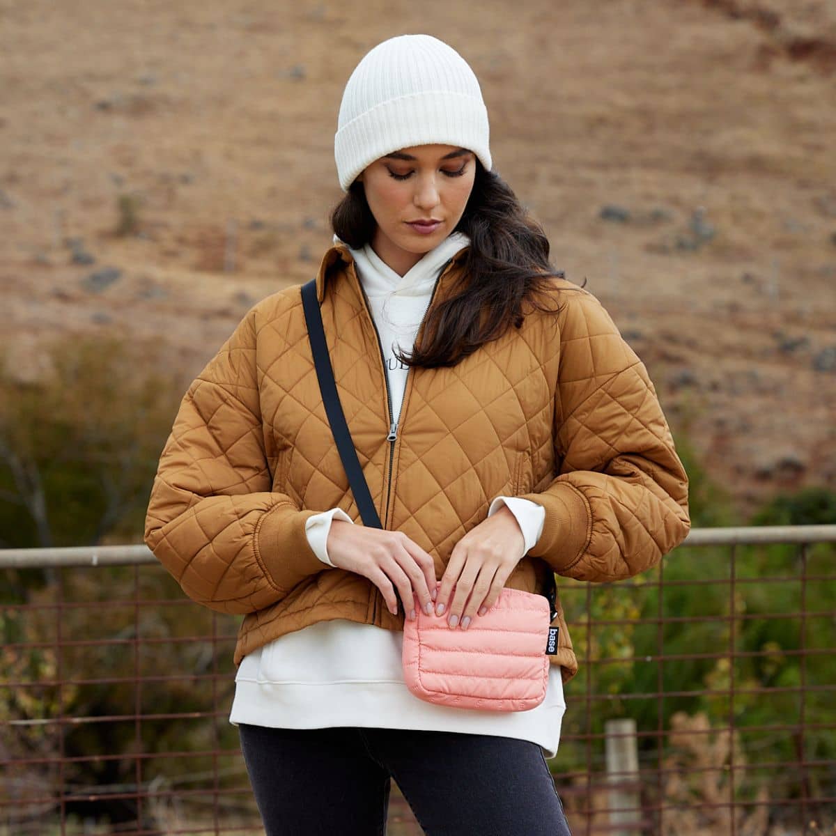 Base Cloud Collection - Mini Base Crossbody Bag - Sorbet - Image 8