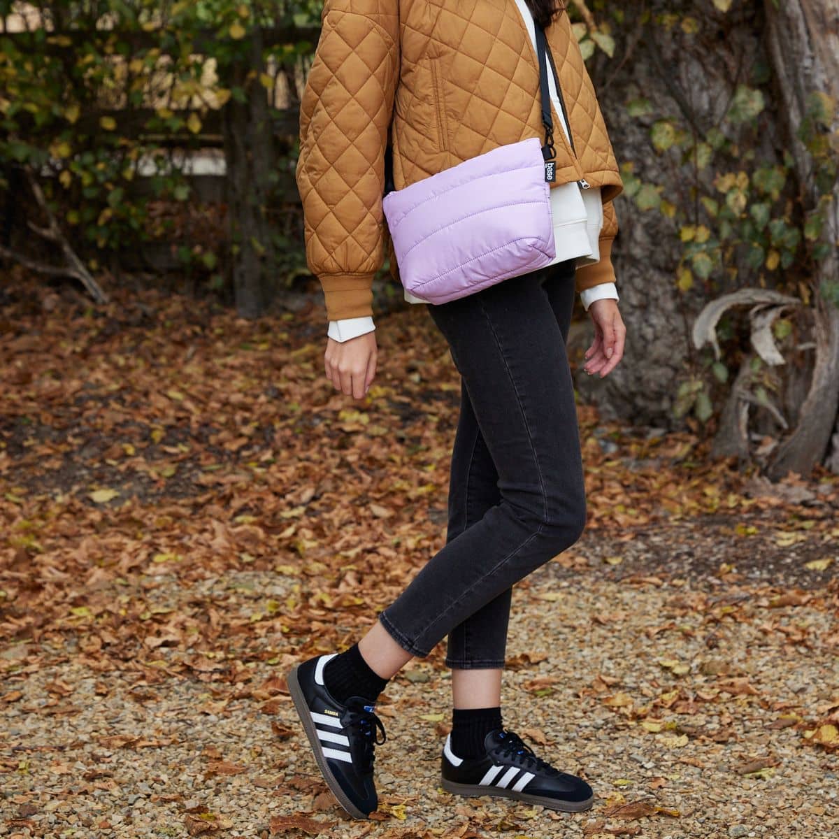 Base Cloud Collection - Stash Base Crossbody Bag - Lilac - Image 9