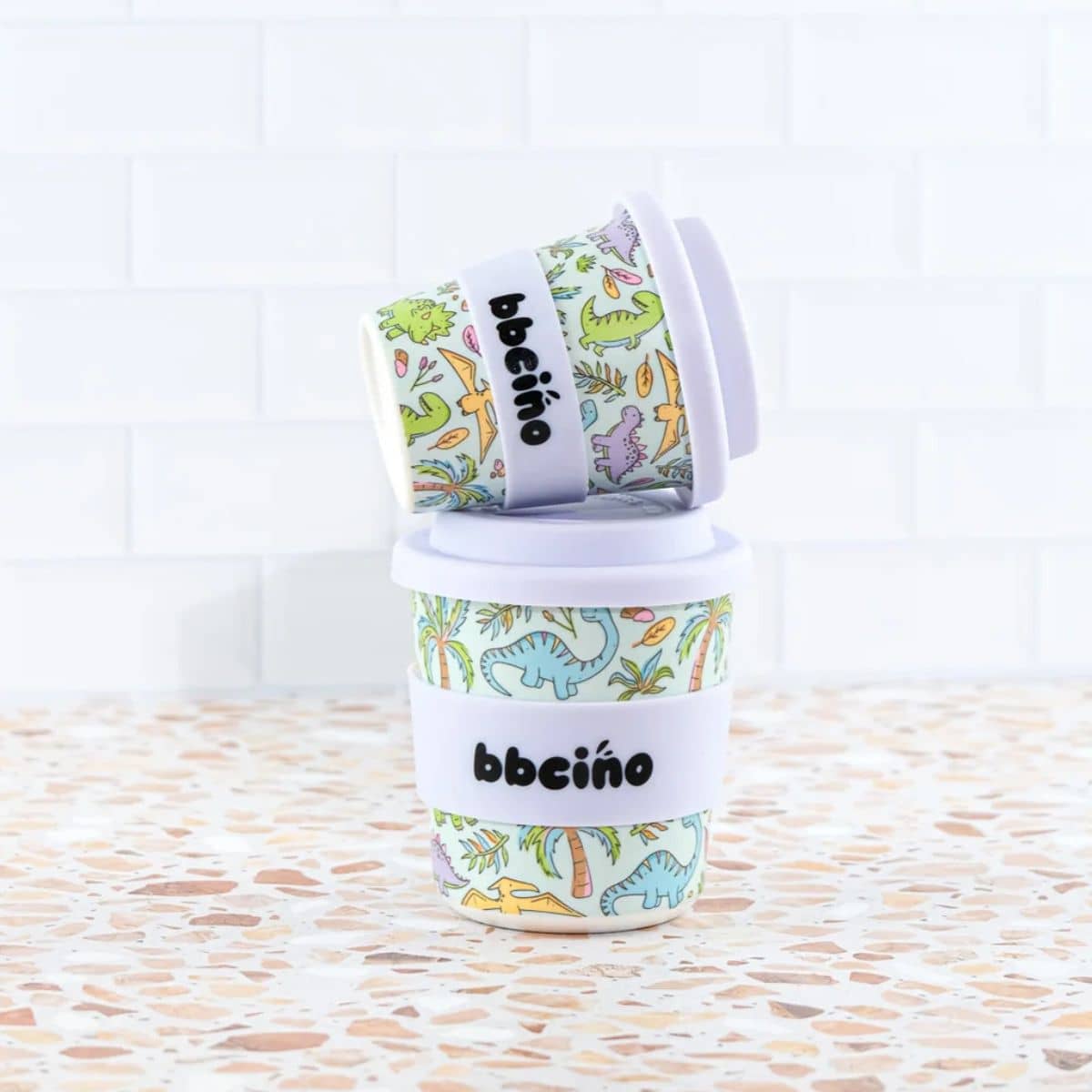 BBcino Reusable Cup - 120ml BBcino - Sip-a-saurus - Image 3