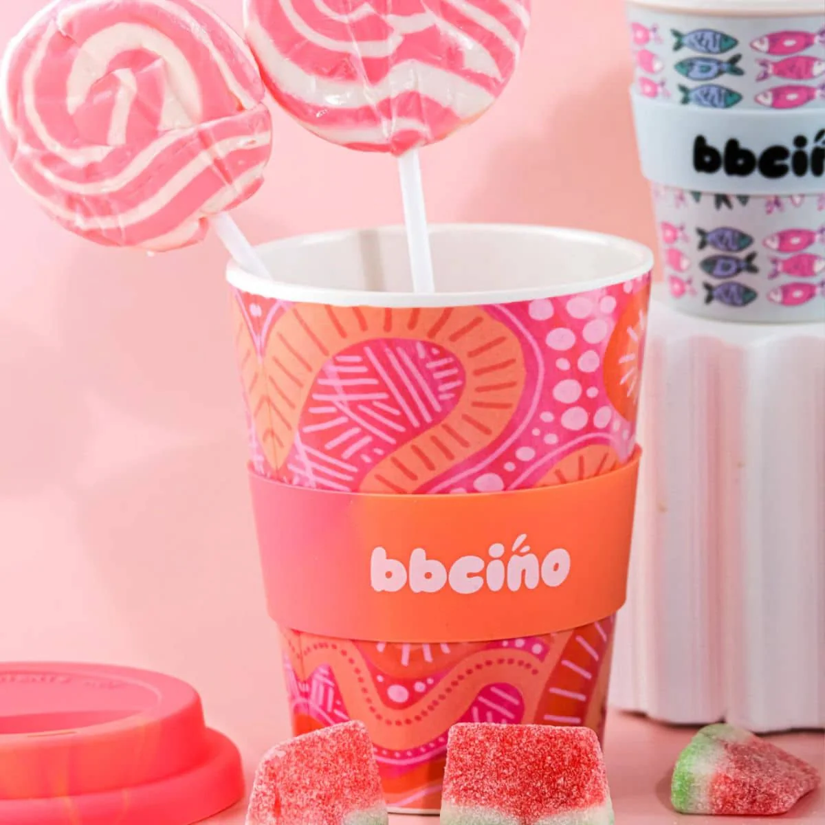 BBcino Reusable Cup - 350ml BiggieCino - Mum and Bub - Image 3