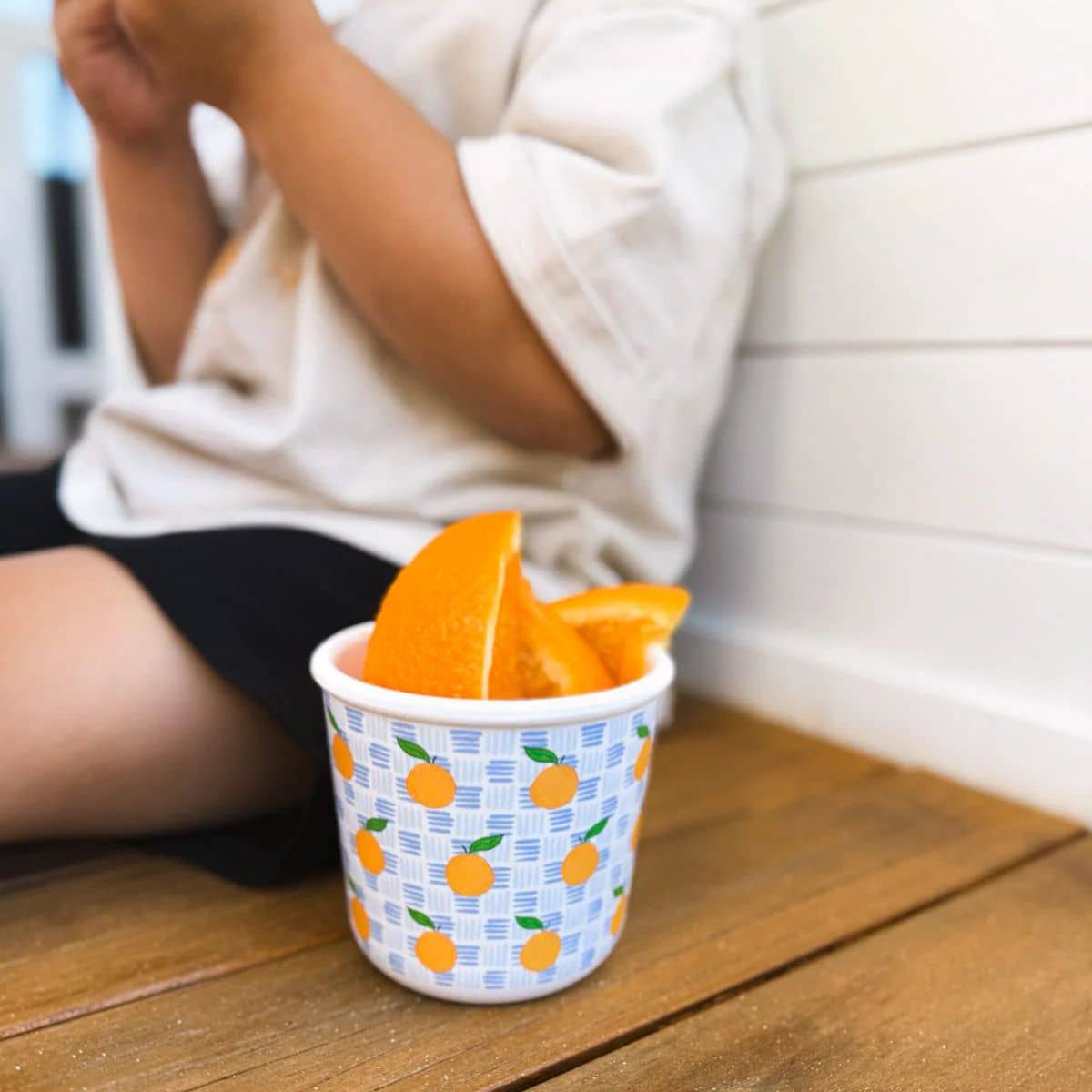 BBcino Reusable Snack Pot - 220ml Bamboo - Clem - Image 4