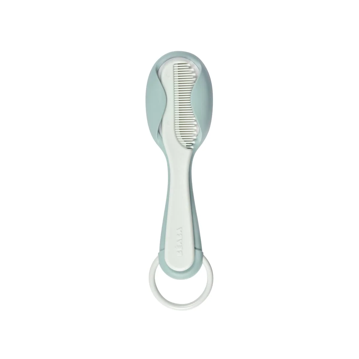 Beaba Baby Brush and Comb - Green Blue - Image 4