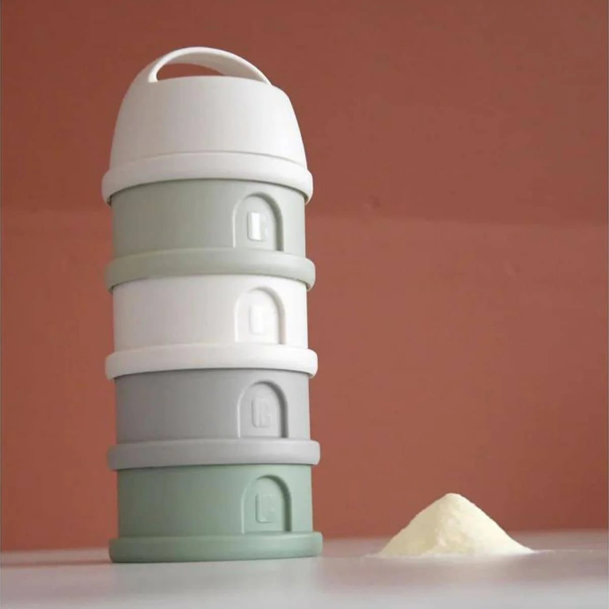 Beaba Formula and Snack Container - Sage Green - Image 4