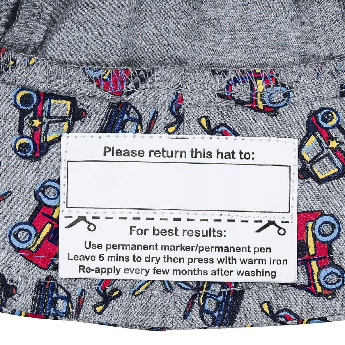 Bedhead Baby Bucket Hat with Strap - Limited Edition - Emergency - Image 5