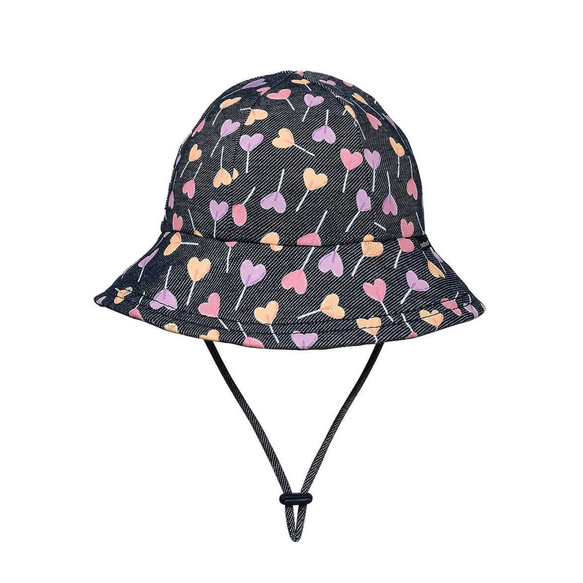 Bedhead Baby Bucket Hat with Strap - Limited Edition - Lollipop - 3 to 6 Months