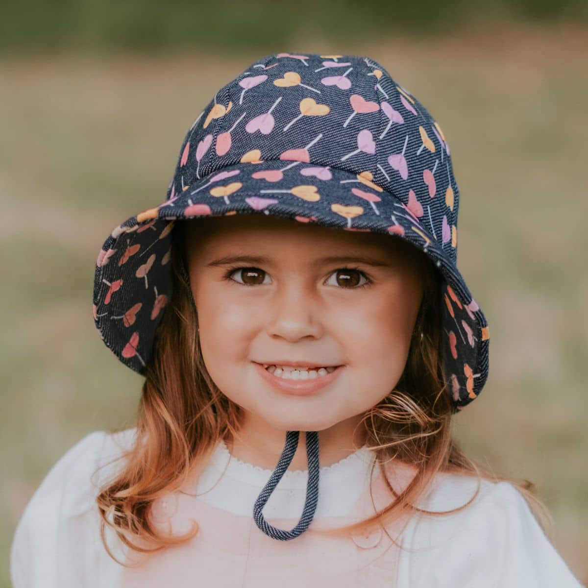 Bedhead Baby Bucket Hat with Strap - Limited Edition - Lollipop - 3 to 6 Months - Image 2
