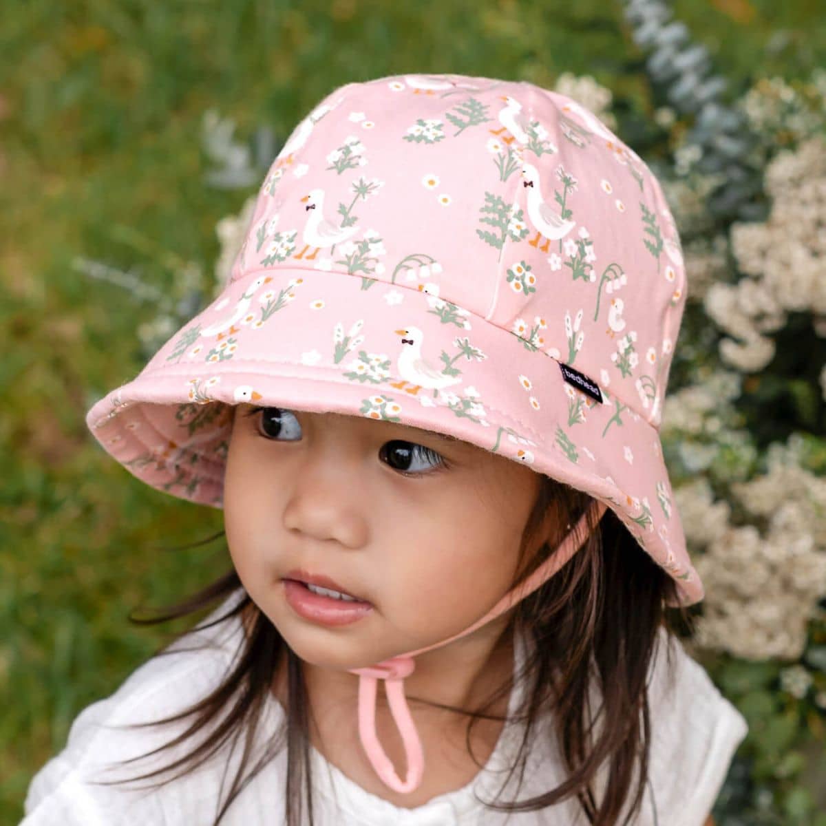 Bedhead Baby Bucket Hat with Strap - Limited Edition - Quackers - Image 2
