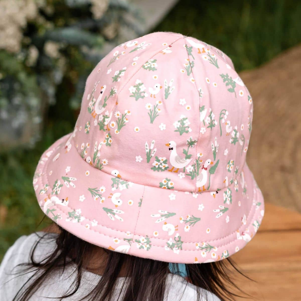 Bedhead Baby Bucket Hat with Strap - Limited Edition - Quackers - Image 4
