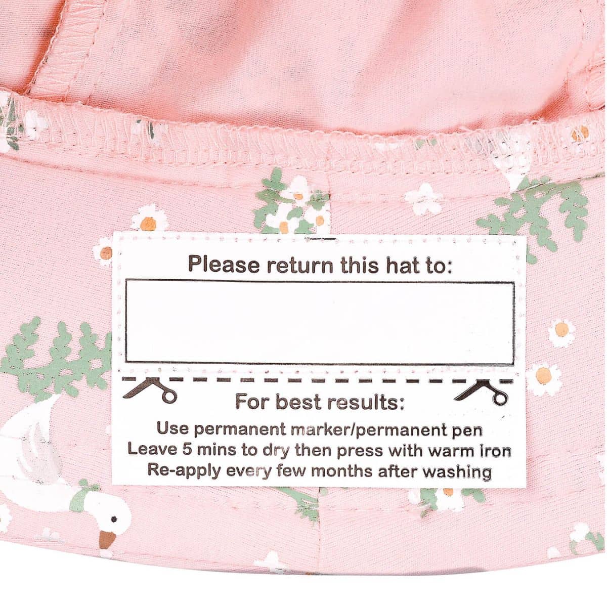 Bedhead Baby Bucket Hat with Strap - Limited Edition - Quackers - Image 5