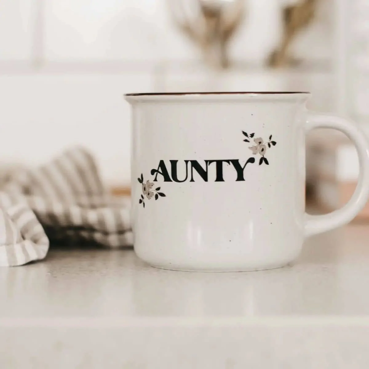 Bencer & Hazelnut Ceramic Mug - Aunty - Image 2