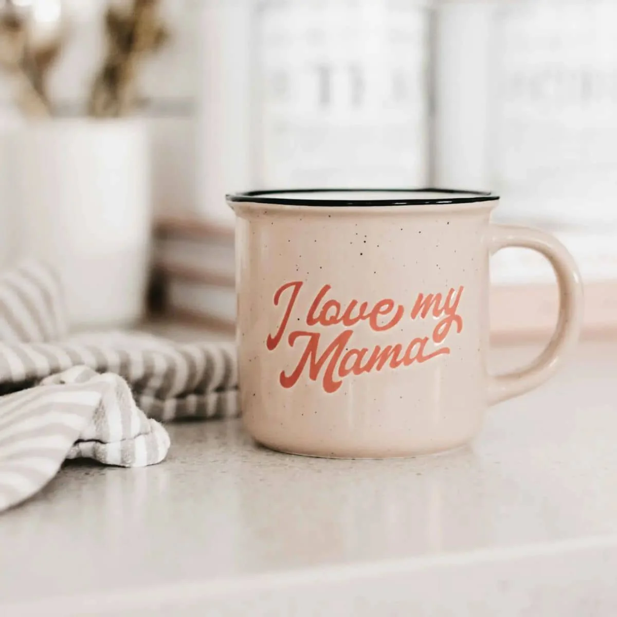 Bencer & Hazelnut Ceramic Mug - I Love My Mama - Image 3
