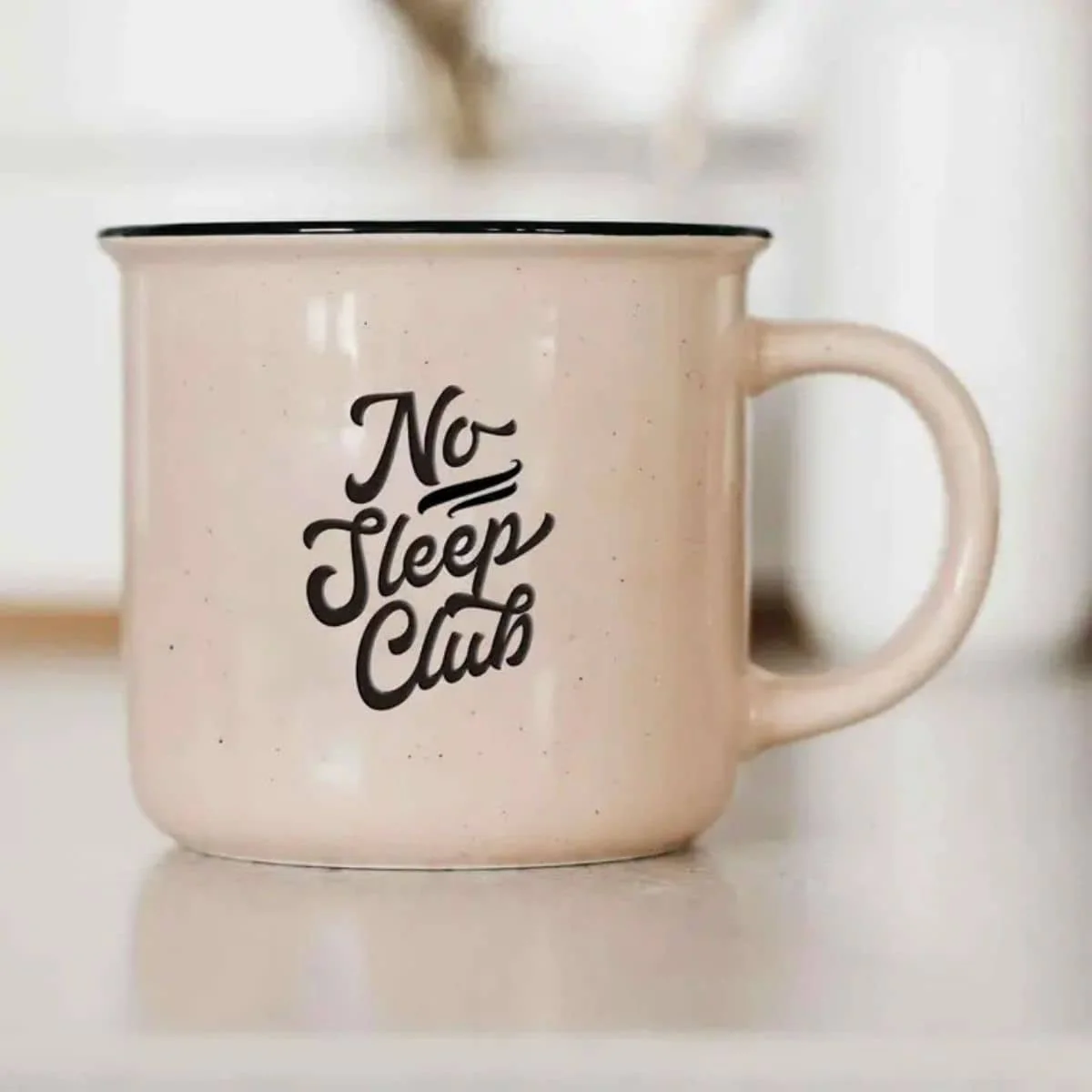 Bencer & Hazelnut Ceramic Mug - No Sleep Club - Image 2