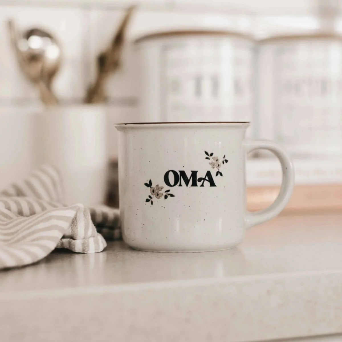 Bencer & Hazelnut Ceramic Mug - Oma - Image 4