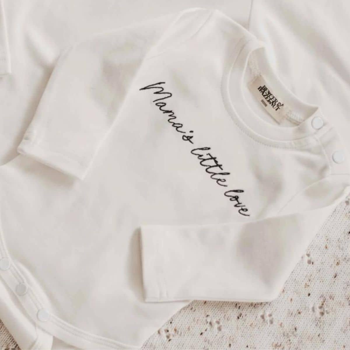 Bencer & Hazelnut Long Sleeve Bodysuit - Mama's Little Love - Image 3