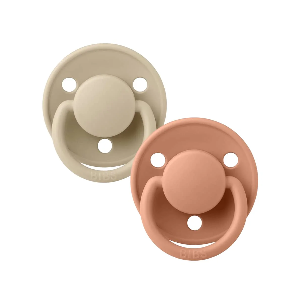 BIBS De Lux Dummies - Round | One Size | Silicone - Image 11