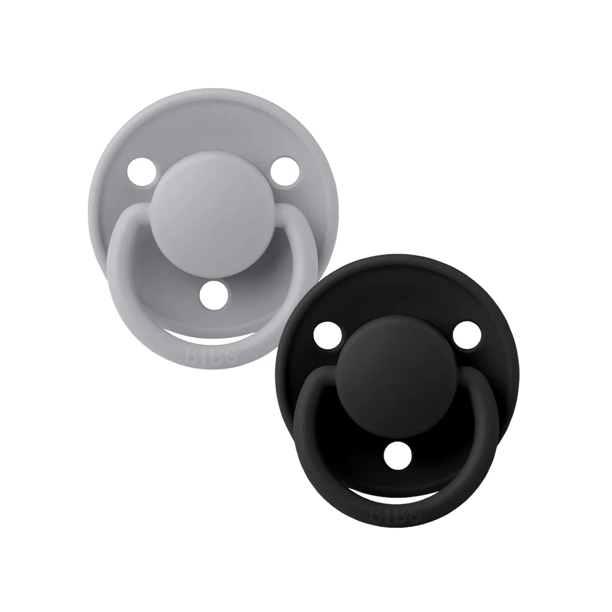 BIBS De Lux Dummies - Round | One Size | Silicone - Image 13