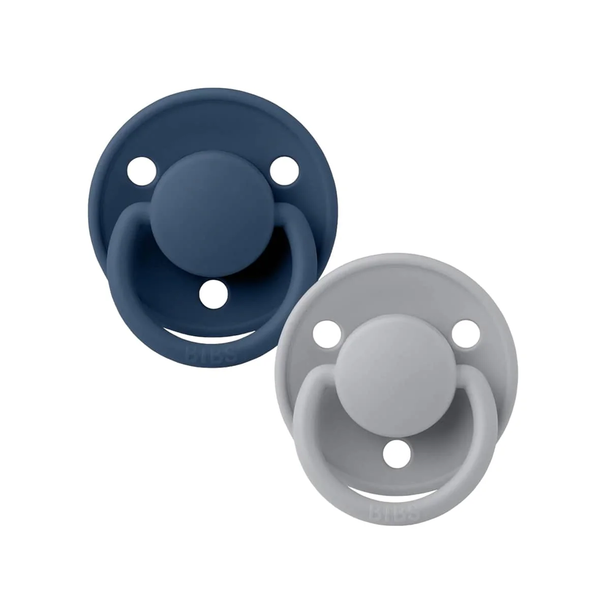 BIBS De Lux Dummies - Round | One Size | Silicone - Image 9