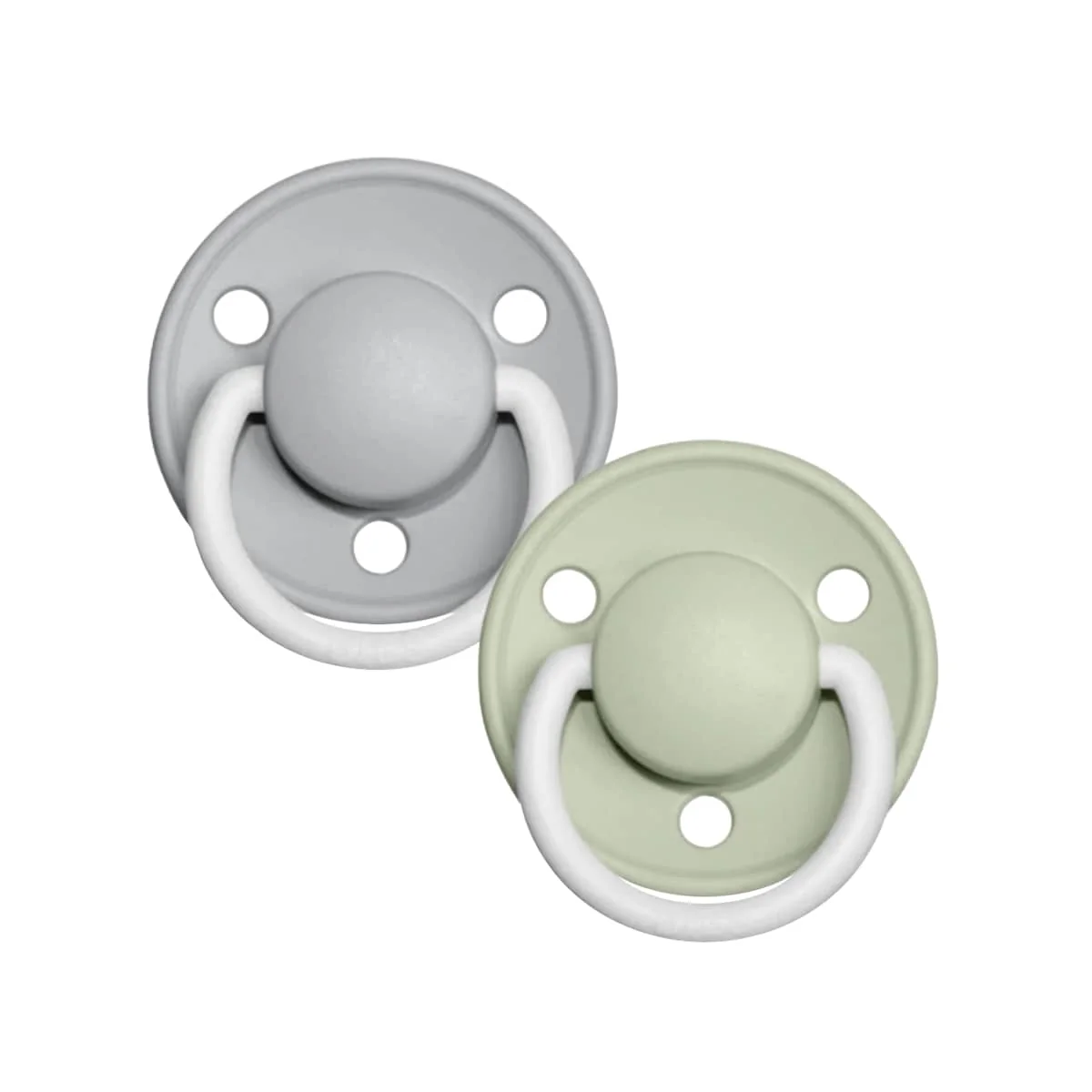 BIBS De Lux Dummies - Round | One Size | Silicone Night - Image 5