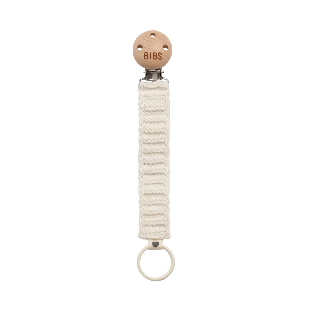 BIBS Knitted Pacifier Clip - Image 3