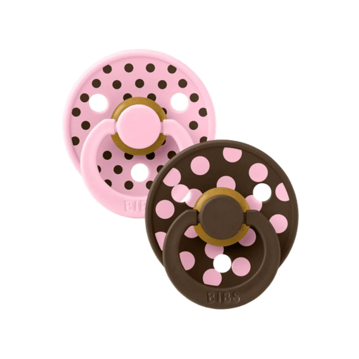 BIBS Polka Studio Colour Dummies - Round | Size 2 | Latex - Image 17