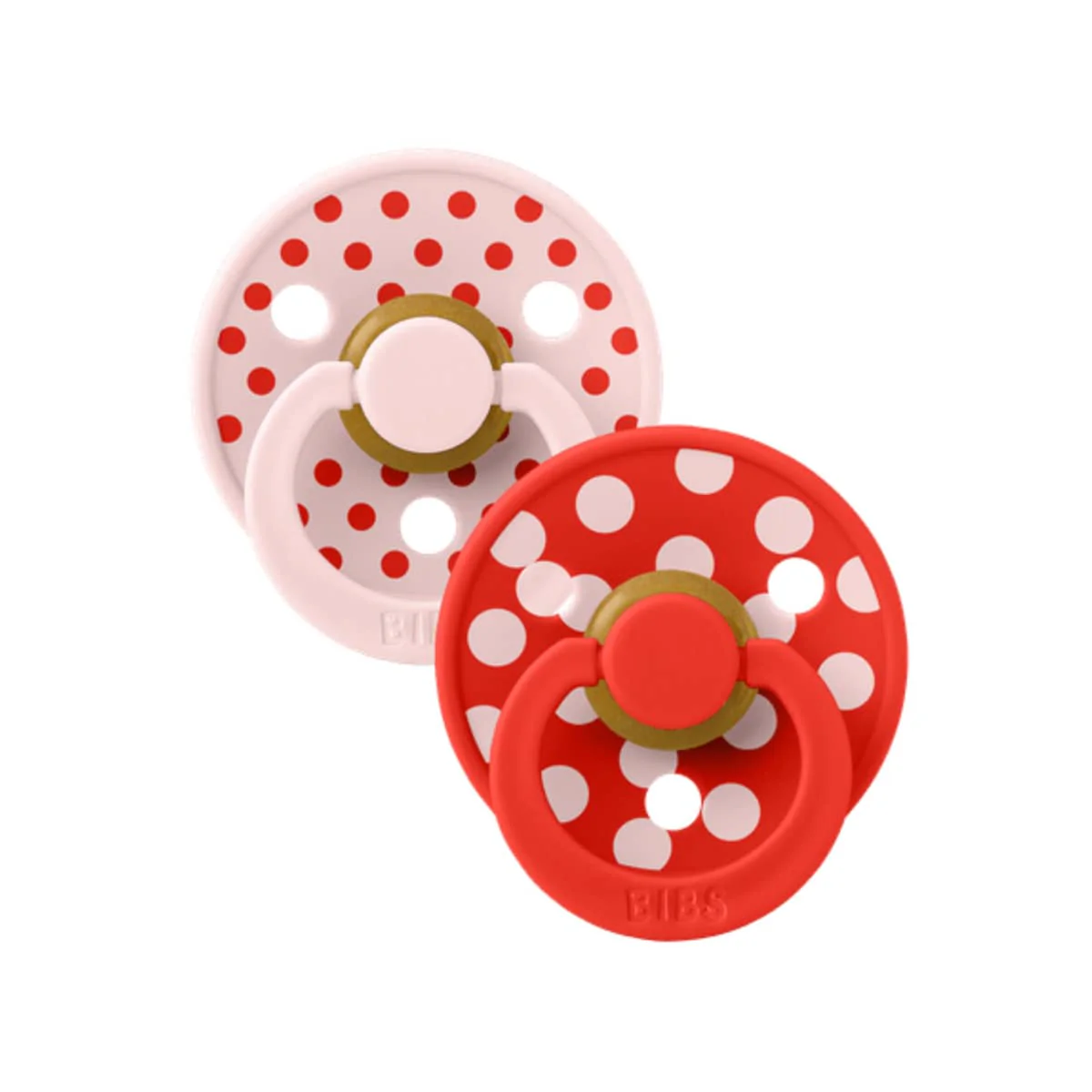 BIBS Polka Studio Colour Dummies - Round | Size 2 | Latex - Image 18