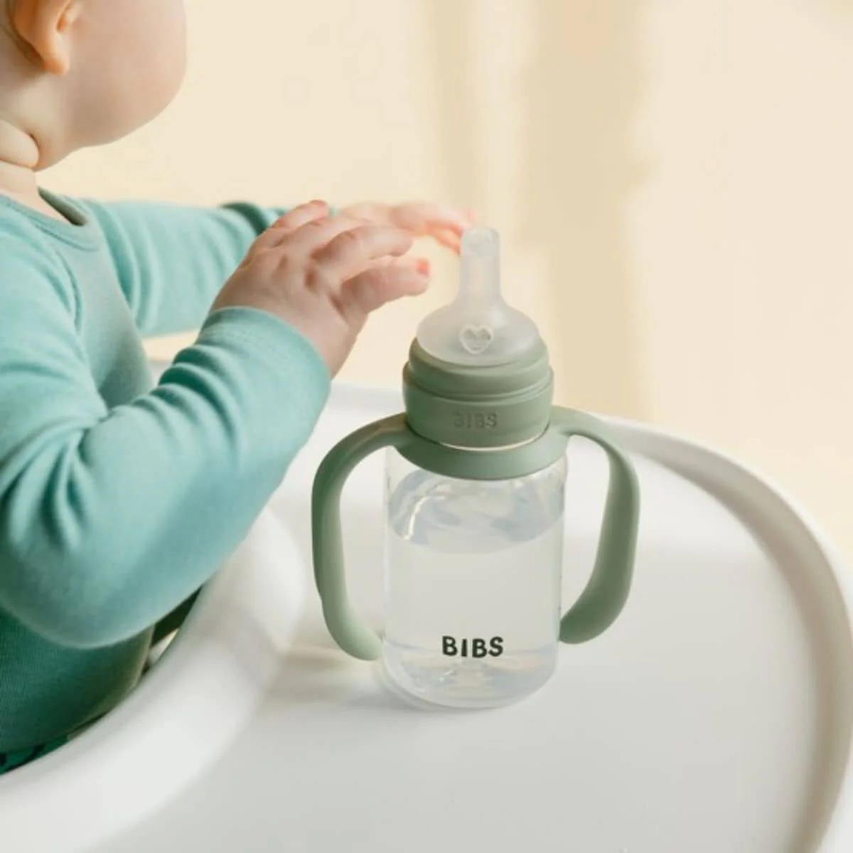 BIBS Sippy Bottle - Silicone Spout - 150ml - Image 9