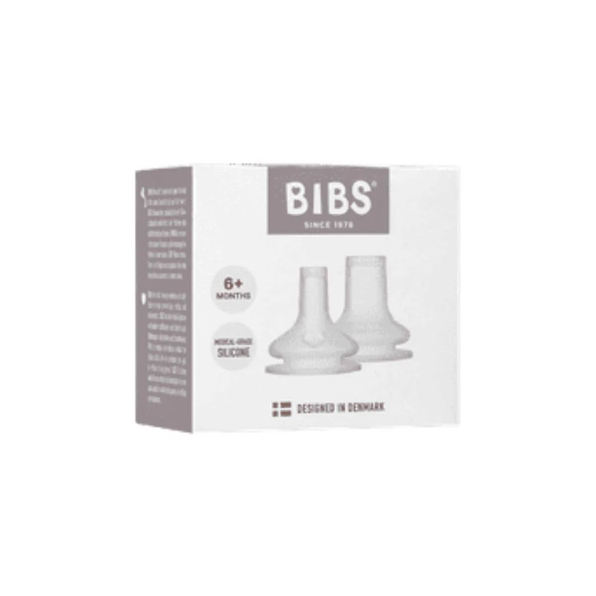 BIBS Sippy Bottle Silicone Spouts - Image 5