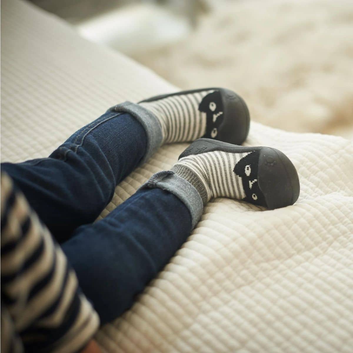 BigToes First Walker Shoes - Bear Black - Image 3