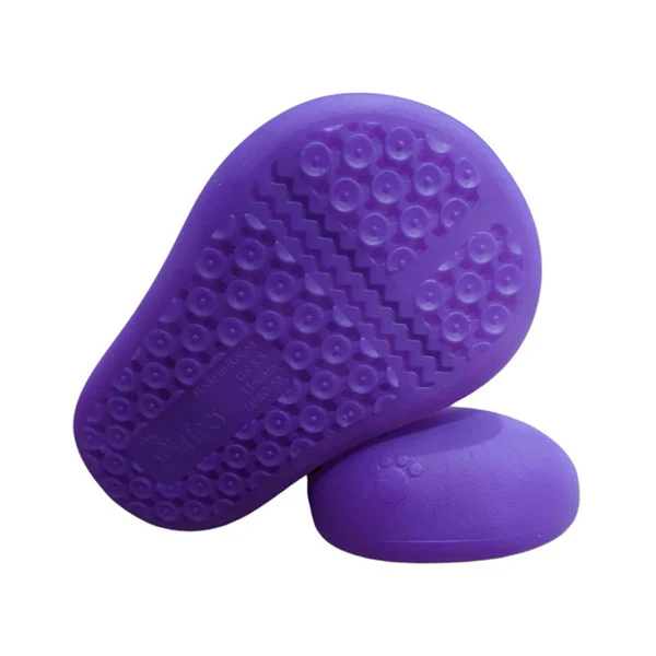 BigToes First Walker Shoes - Chameleon - Modern Polka Lilac - Image 4