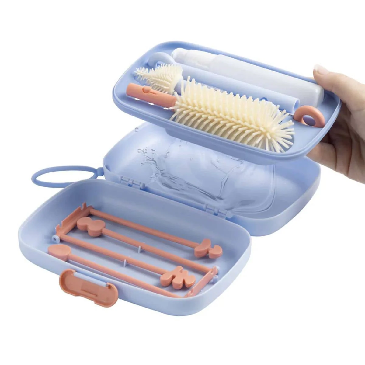 Bizzy Bubs - The Jetsetter - Compact Cleaning Kit - Blueberry - Image 4