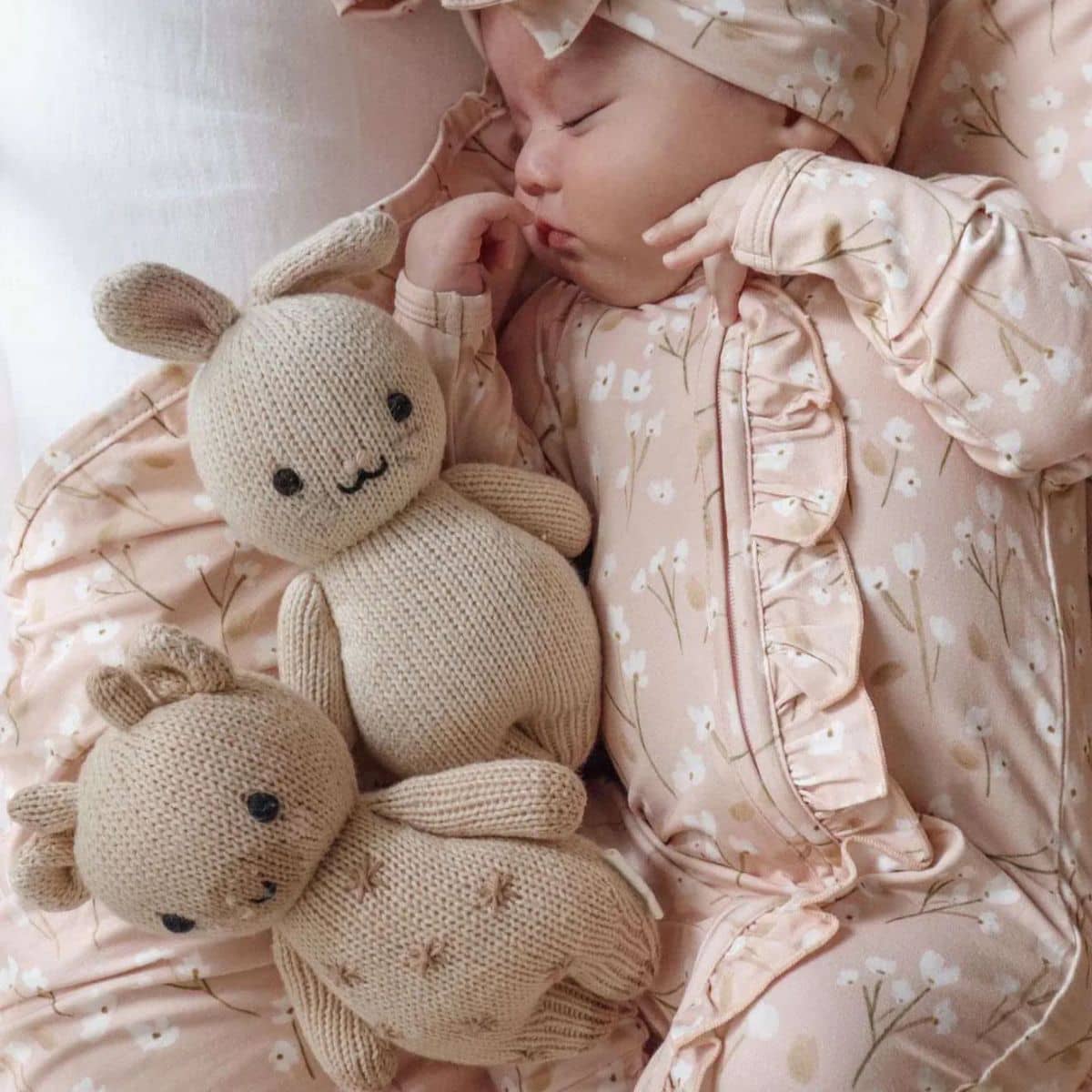 Blossom & Pear Bamboo Growsuit - Blushing Blooms - 0 to 3 Months - Image 5