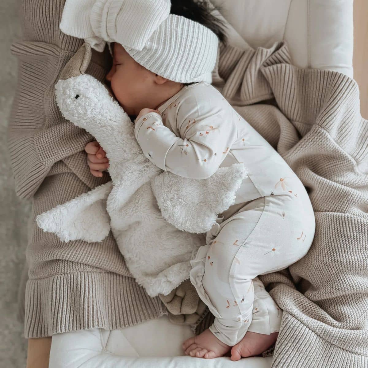 Blossom & Pear Bamboo Growsuit - Spring Meadow - Newborn - Image 2