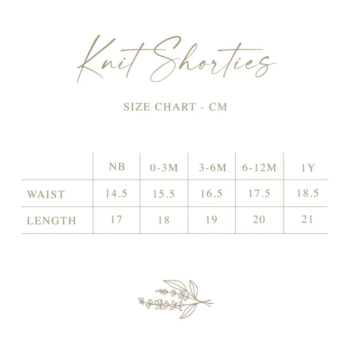 Blossom & Pear Mini Knit Shorties - Lavender - Image 3