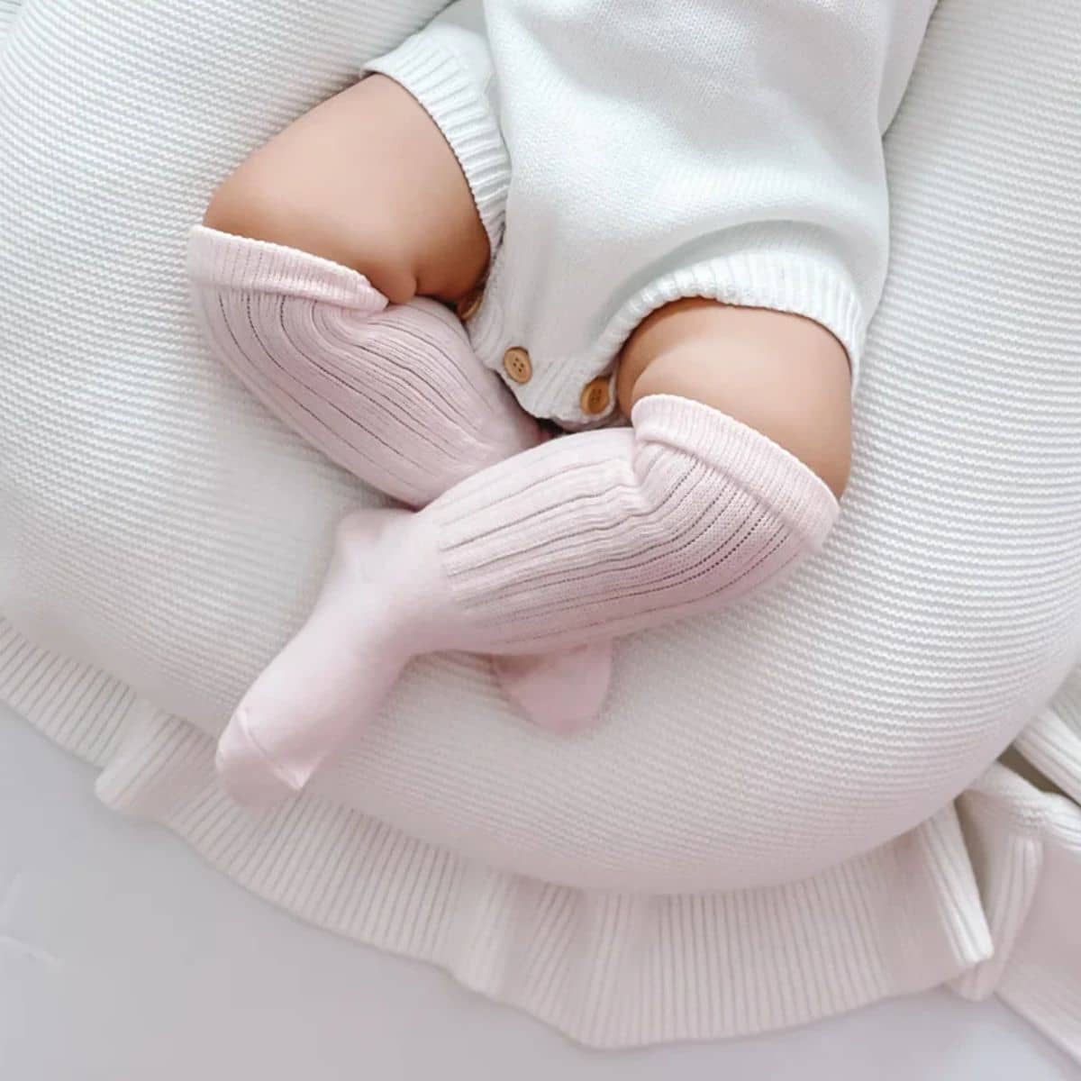 Blossom & Pear Scrunch Socks - Pink - Image 3