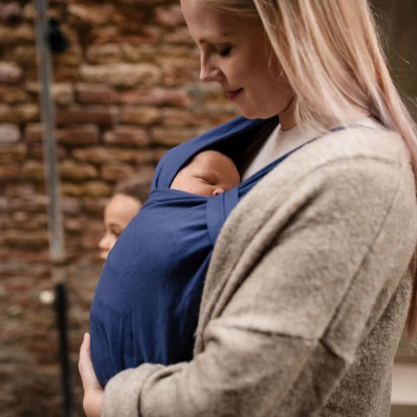 Boba Bliss Buckled Wrap Carrier v2 - Navy - Image 6