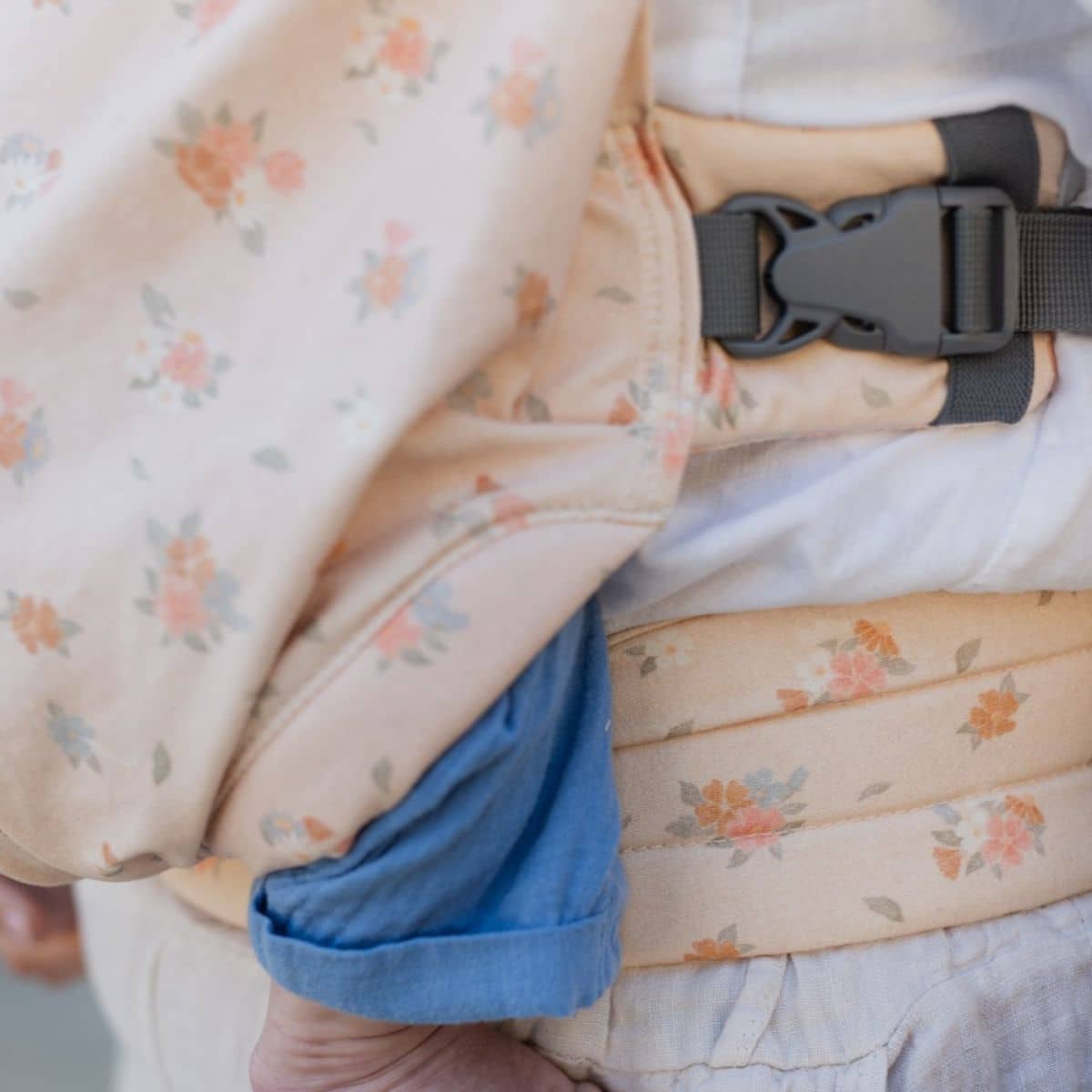 Boba Bliss Buckled Wrap Carrier v2 - Posy - Image 6